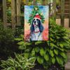 English Setter Christmas Garden Flag Mailbox Flag Decorative Yard Flag Banner Outside Patio Artwork Yard Flower Beds, Garden Size, Multicolor