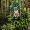 Tonkinese Cat By the Christmas Tree Garden Flag Mailbox Flag Decorative Yard Flag Banner Outside Patio Artwork Yard Flower Beds, Garden Size