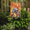 Donskoy Don Sphynx Cat in Fall Leaves Garden Flag Mailbox Flag Decorative Yard Flag Banner Outside Patio Artwork Yard Flower Beds, Garden Size