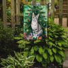 European Shorthair Cat By the Christmas Tree Garden Flag Mailbox Flag Decorative Yard Flag Banner Outside Patio Artwork Yard Flower Beds, Garden Size