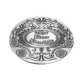 Beer Bottle Belt Buckle Camping Picnic Wine Can Holder Metal Heavy Duty Hand Bag Portable Buckle Beer Holder for Camping BBQ (Color: C)